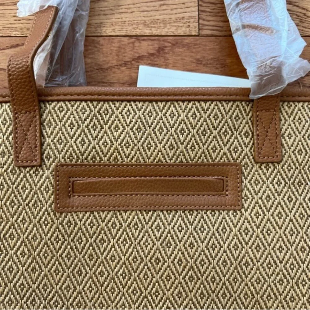 NWT Thirtyone Little Dreamer tote Diamond Straw - Picture 4 of 7